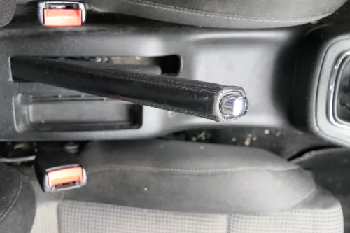 VW Golf 4 Bora Handbremse Feststellbremse Leder schwarz