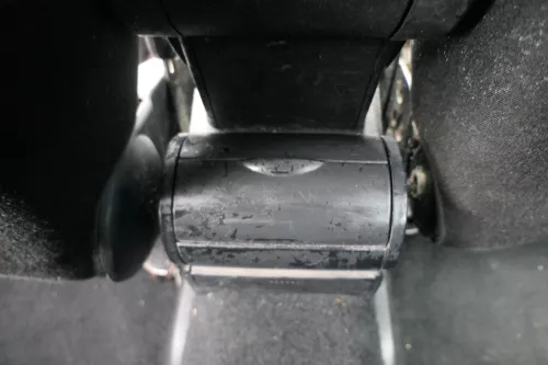 VW Golf 4 Bora Mitteltunnel Aschenbecher hinten Verkleidung schwarz Becherhalter (181019)