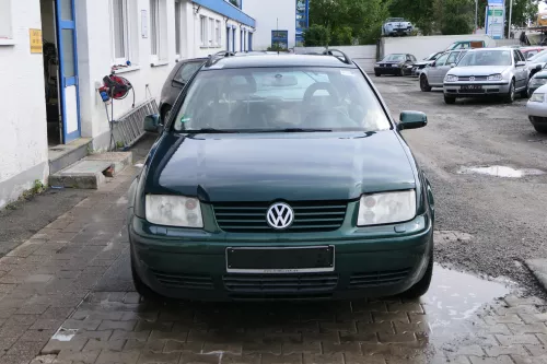 VW Bora Motorhaube Haube Klappe vorne grün LC6M - grau