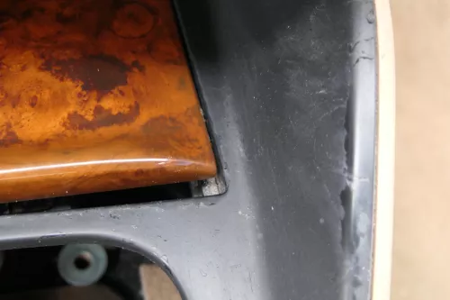 VW Golf 4 Bora Aschenbecher mit Zigarettenanzünder Anzünder Holz Holzoptik wurze (181057)