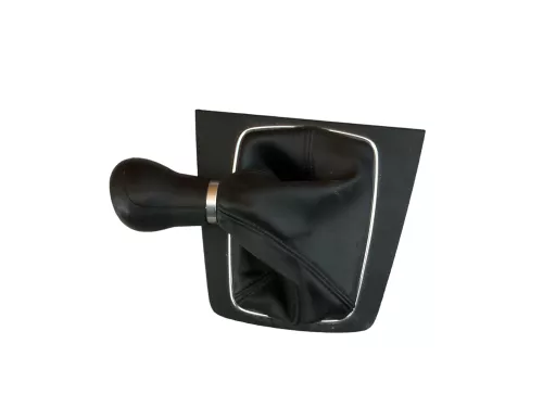 Audi A4 B6 8E Schaltknauf Schaltsack Schaltknüppel 5-Gang Leder original (181075)