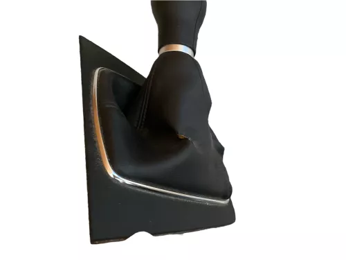 Audi A4 B6 8E Schaltknauf Schaltsack Schaltknüppel 5-Gang Leder original (181075)