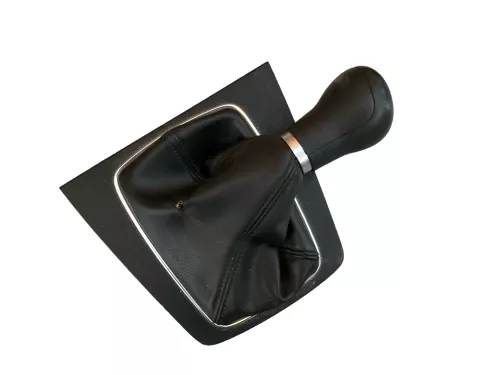 Audi A4 B6 8E Schaltknauf Schaltsack Schaltknüppel 5-Gang Leder original (181075)