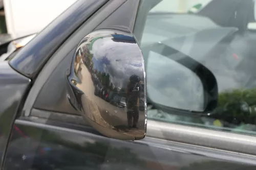 VW Lupo Arosa elektrischer Spiegel Außenspiegel links schwarz L041 (181082)