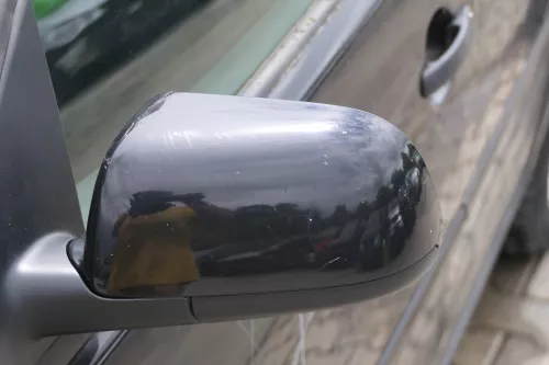 VW Polo 9N elektrischer Spiegel Außenspiegel links vorne schwarz LC9Z (181106)