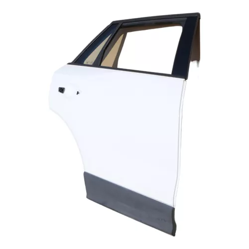 Audi Q2 Tür Türblatt hinten rechts Rahmen weiß LY9C ORIGINAL von NEUWAGEN (181186)