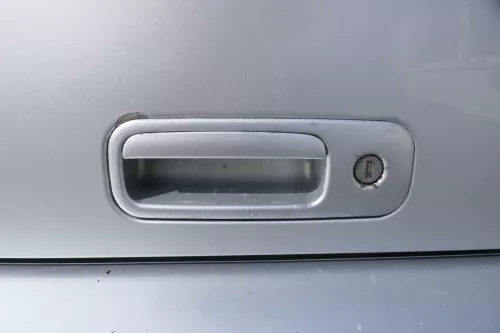 Polo 6N Golf 4 6N2 Lupo Griff Heckkklappe Heckklappengriff silber LA7W Öffner