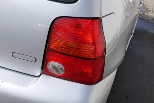 VW Lupo 6X Heckklappe Klappe Kofferraumklappe Scheibe silber LA7W grau (181283)