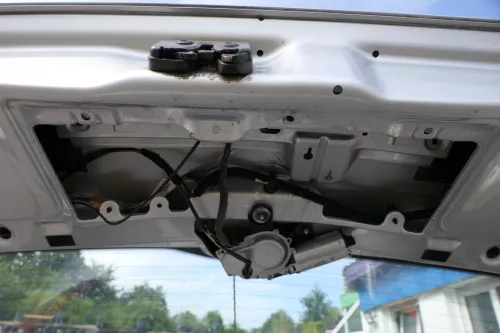 VW Lupo 6X Heckklappe Klappe Kofferraumklappe Scheibe silber LA7W grau (181283)