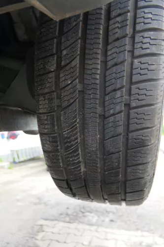 4x VW Polo 6N2 6N Lupo 185/55R14 80T Reifen Felgen Allwetterreifen ca. 5-6mm (181292)