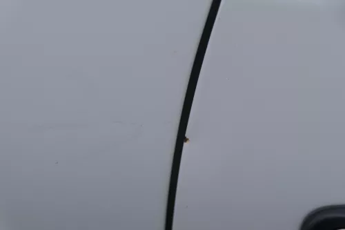 Polo 9N 9N3 Tür vorne rechts Beifahrertür 2/3-Türer weiß LB9A ohneAnbauteile (181300)