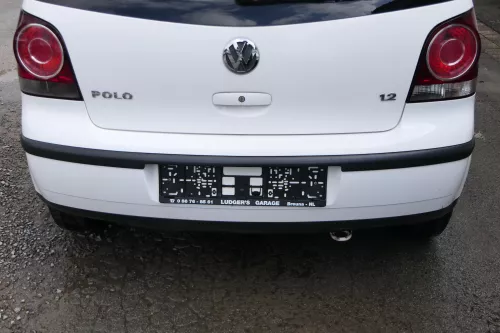 VW Polo 9N3 9N Heckklappe Kofferraumklappe Klappe weiß LB9A ohne Anbauteile (181301)
