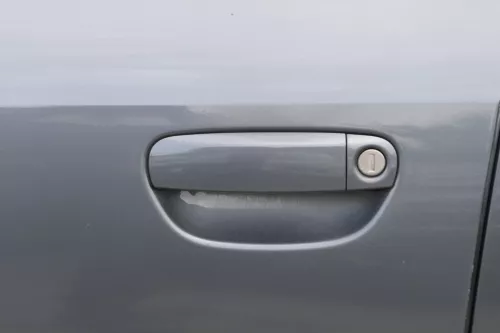 Audi A4 B6 8E nur Türblatt Tür vorne links Fahrertür grau LX7Z Kombi+Limo (181391)