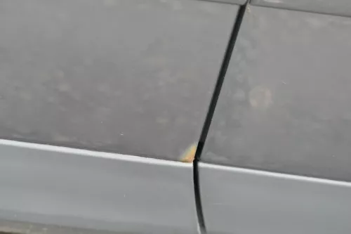 Audi A4 B6 8E nur Türblatt Tür vorne links Fahrertür grau LX7Z Kombi+Limo (181391)