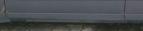 A4 B6 8E NUR Zierleiste Leiste Abdeckung Tür vorne links unten grau 8E0853959