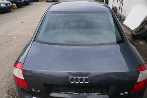 Audi A4 B6 8E Limousine Limo Heckklappe Klappe hinten grau LX7Z