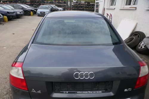 Audi A4 B6 8E Limousine Limo Heckklappe Klappe hinten grau LX7Z (181402)