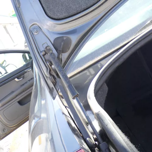 1x 8E B6 B7 Limousine Dämpfer Heckklappe hinten rechts Scharnier blau LY7R