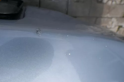 Audi A4 8E B6 Kombi Avant Stoßstange vorne mit Spoiler blau LY7R (181464)