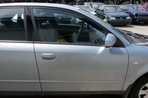 Audi A4 B6 8E nur Türblatt vorne rechts Beifahrertür blau LY7R Kombi+Limo Tür