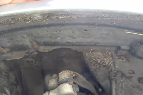 Audi A4 8E B6 Kotflügel vorne rechts blau LY7R (181473)