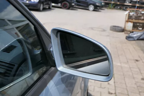 Audi A4 B6 B7 8E Spiegel Außenspiegel rechts elektrisch verstellbar blau LY7R (181475)