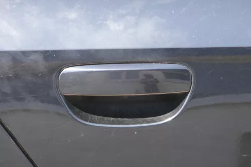 Audi A4 B6 8E nur Türblatt Tür hinten rechts schwarz LY9B Kombi+Limo (181515)