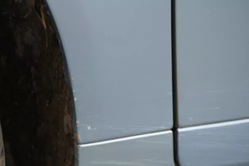 Audi A4 8E B7 Kotflügel vorne links blau LY5J (181534)