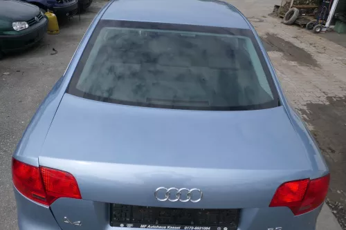 Audi A4 B7 8E Limousine Limo Heckklappe Klappe hinten blau LY5J