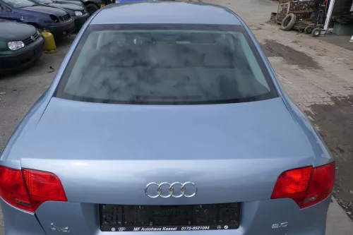 Audi A4 B7 8E Limousine Limo Heckklappe Klappe hinten blau LY5J (181539)