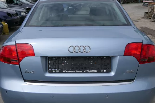 Audi A4 B7 8E Limousine Limo Heckklappe Klappe hinten blau LY5J (181539)