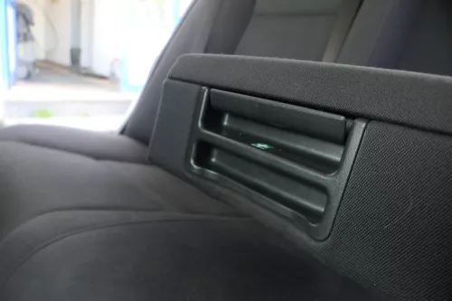 Audi A4 B6 B7 8E Limousine Sitz Rückbank hinten schwarz     ohneKopfstütz (181571)