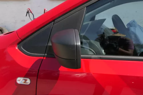 VW Up Spiegel Außenspiegel links mechanisch manuell verstellbar schwarz (181597)