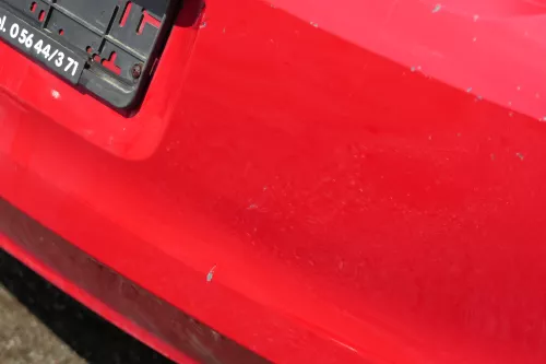 Skoda Citigo Stoßstange hinten Heckstoßstange rot LY3D (181602)