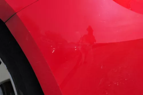 Skoda Citigo Stoßstange hinten Heckstoßstange rot LY3D (181602)