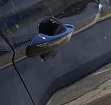 Passat 3G B8 Türgriff Tür Griff vorne /hi rechts außen + Lagerbügel schwarz LC9X