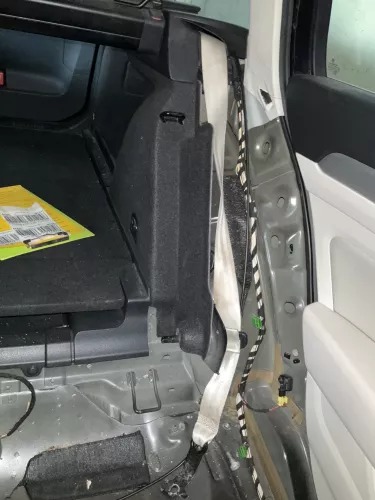 VW Passat 3C B8 3G Kombi Gurt hinten rechts 3G9857805H beige linen