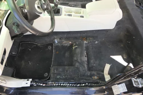 VW Passat 3C 3G B8 Teppich Innenraumteppich schwarz Innen