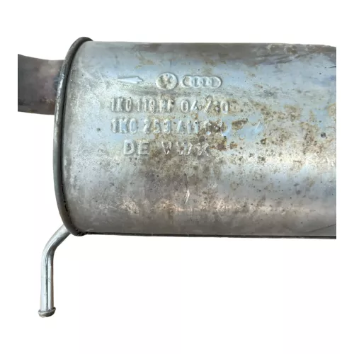 Golf 6 5K Auspuff 5K Endtopf Rohr hinten 1,6 TDI CAYC  CAY Rohr Abgasrohr (181733)