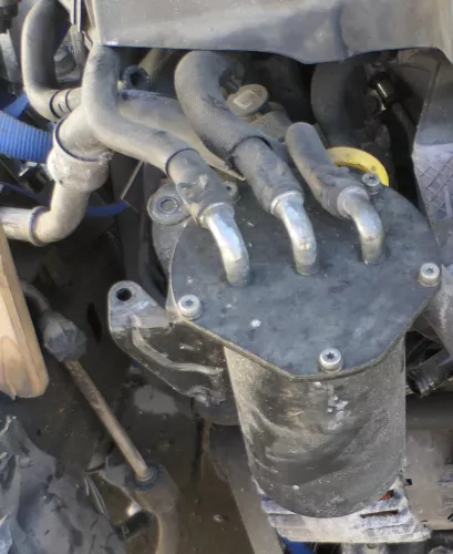 VW Golf 7 5G Passat Kraftstofffilter Diesel Halter 5Q0127401A + 3x Schläuche (181789)