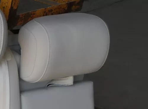 1x Passat 3C B8 3G Kopfstütze Sitz Sitze Mitte 3G9885902L weiß St.Tropez