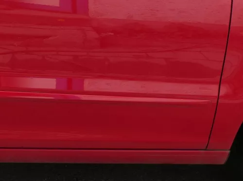 VW Fox 5Z Tür vorne rechts Beifahrertür rechts rot LY3D - ohne Anbauteile (181807)