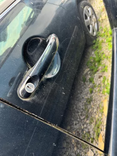 VW New Beetle 1C 9C Tür vorne rechts Beifahrertür schwarz L041 -OHNE Anbauteil (181842)