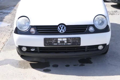 VW Lupo 6x Stoßstange vorne Frontstoßstange Stoßfänger weiß LB9A