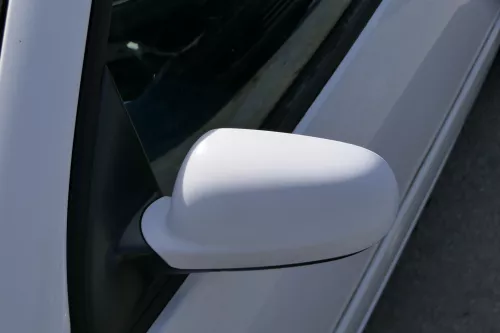 VW Lupo Arosa elektrischer Spiegel Außenspiegel links weiß LB9A (182058)