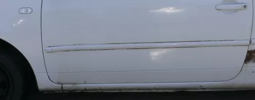 Lupo NUR Zierleiste Leiste Abdeckung an der Tür vorne links - weiß LB9A