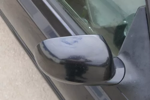 VW Golf 4 Cabrio 1E elektrischer Spiegel Außenspiegel rechts blau LC5H (182105)