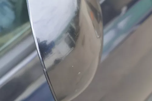 VW Golf 4 Cabrio 1E elektrischer Spiegel Außenspiegel rechts blau LC5H (182105)