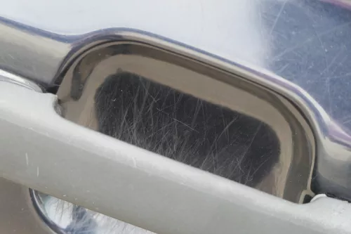 VW Golf 3 4 1E Cabrio Tür vorne rechts Beifahrertür blau LC5H - ohne Anbauteile (182108)