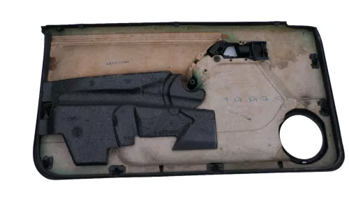 Golf 4 3 1E Cabrio 1E Türverkleidung Verkleidung Tür vorne rechts schwarz  LEDER (182136)